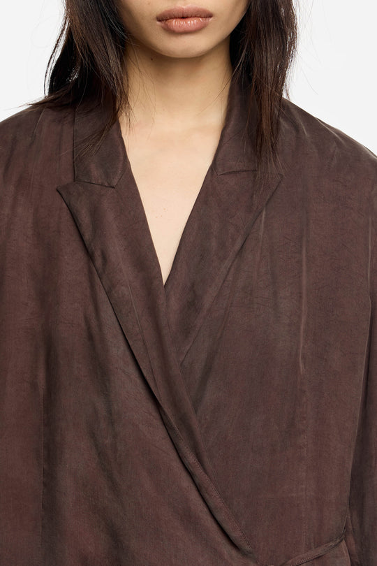Brown fluid jacket