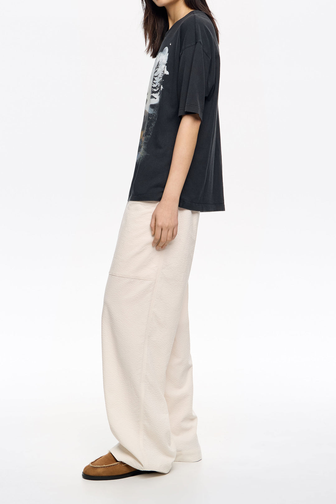 Off-white maxi corduroy pockets mini trousers