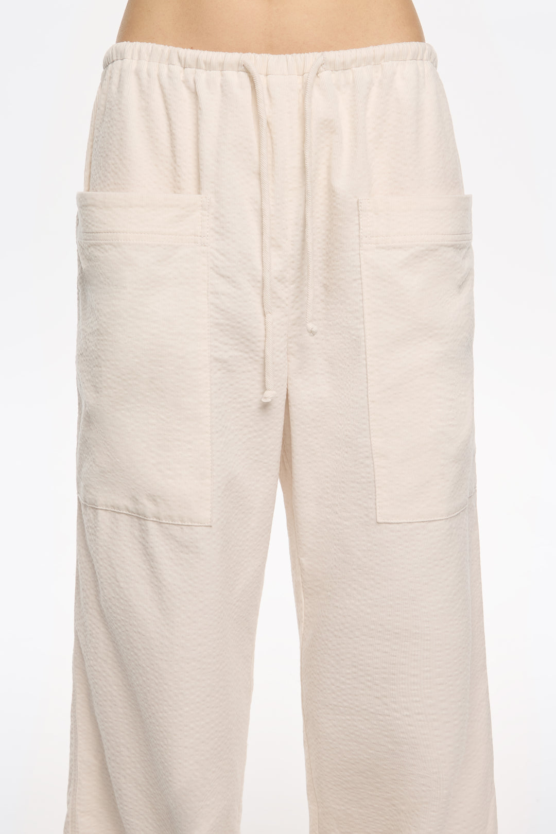 Off-white maxi corduroy pockets mini trousers