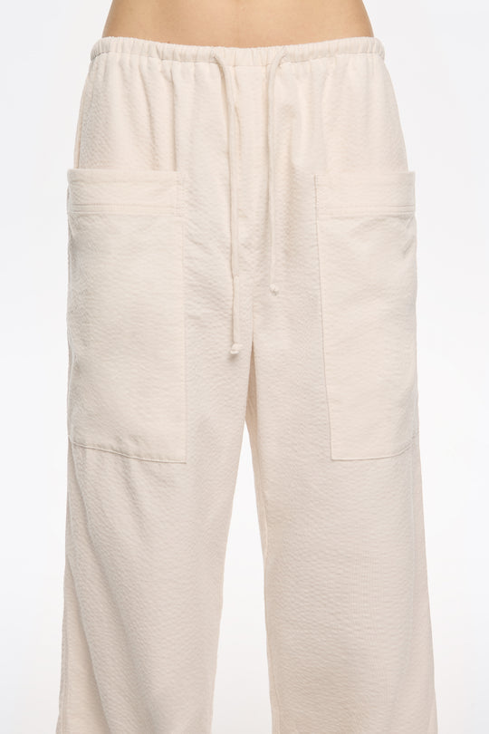 Off-white maxi corduroy pockets mini trousers