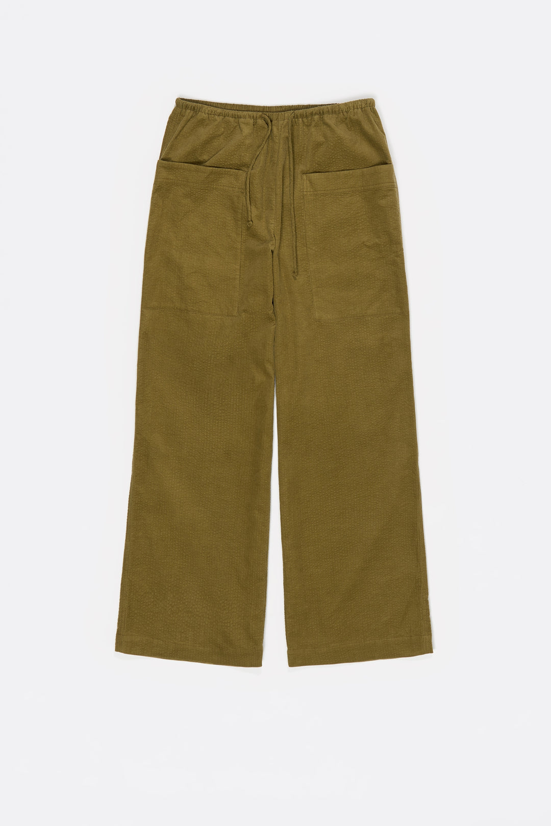 Olive maxi corduroy pockets mini trousers