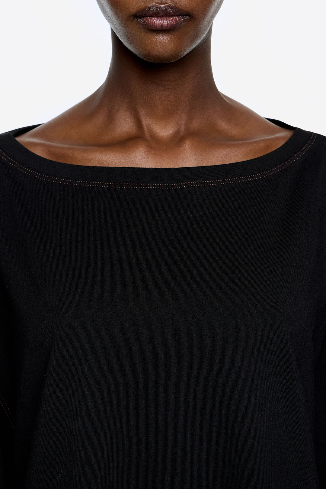 Dark brown Big Leopard 2 in 1 dress with asymmetric skirt