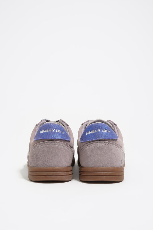 Lilac split leather 13 16 Indoor sneaker