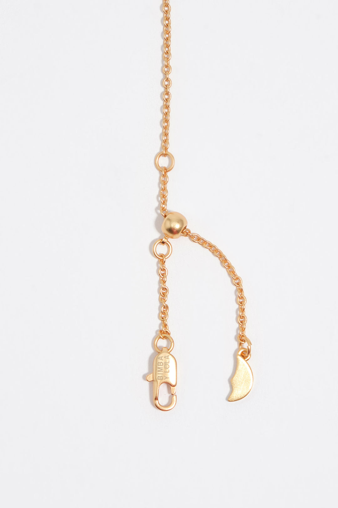 Brushed gold mother-of-pearl sun necklace