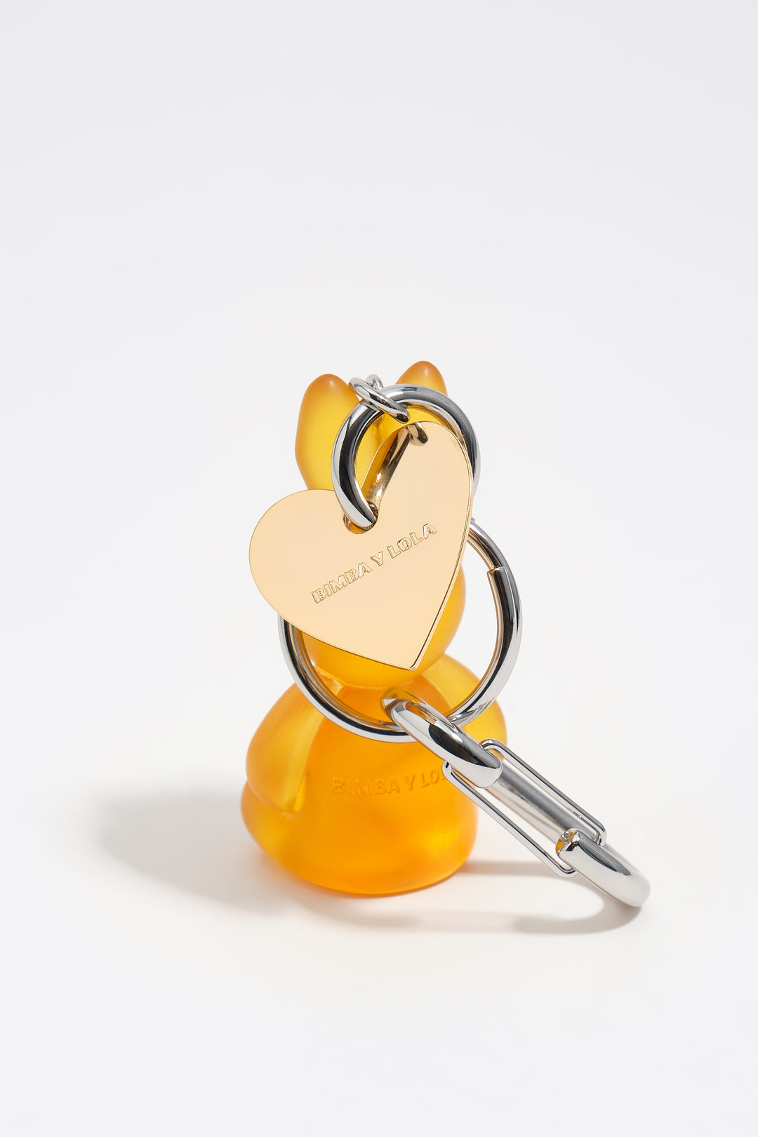 Resin rabbit key ring