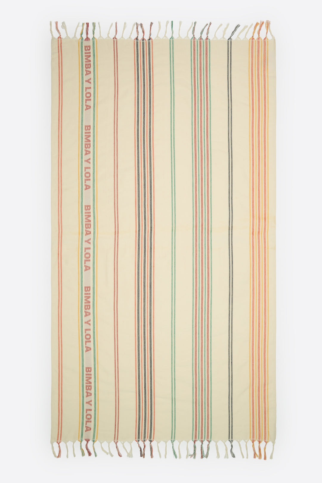 Stripes and logo towel
