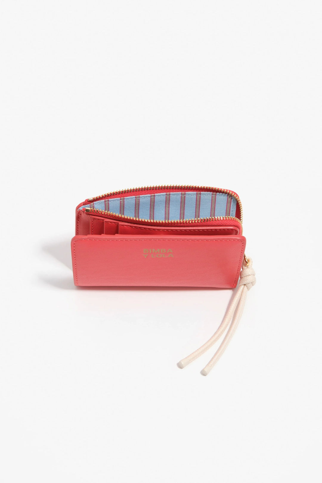 Compact purse in bright red
