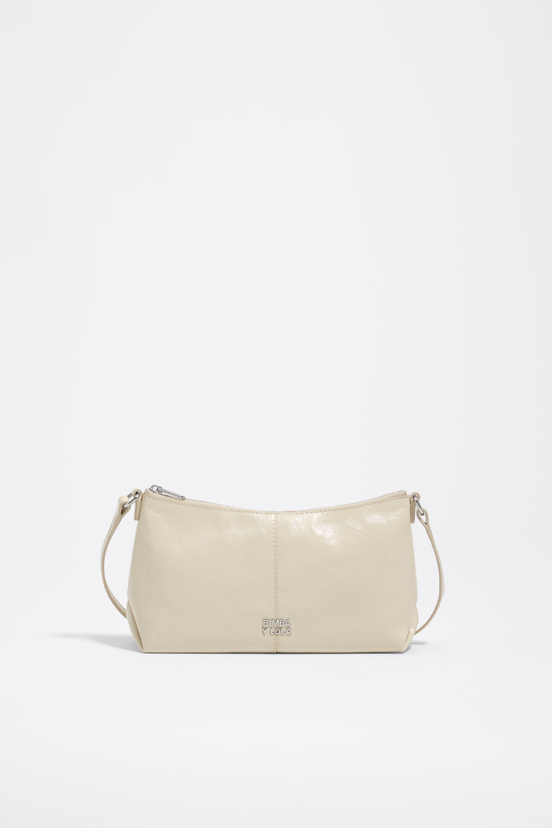 Ivory leather mini bag