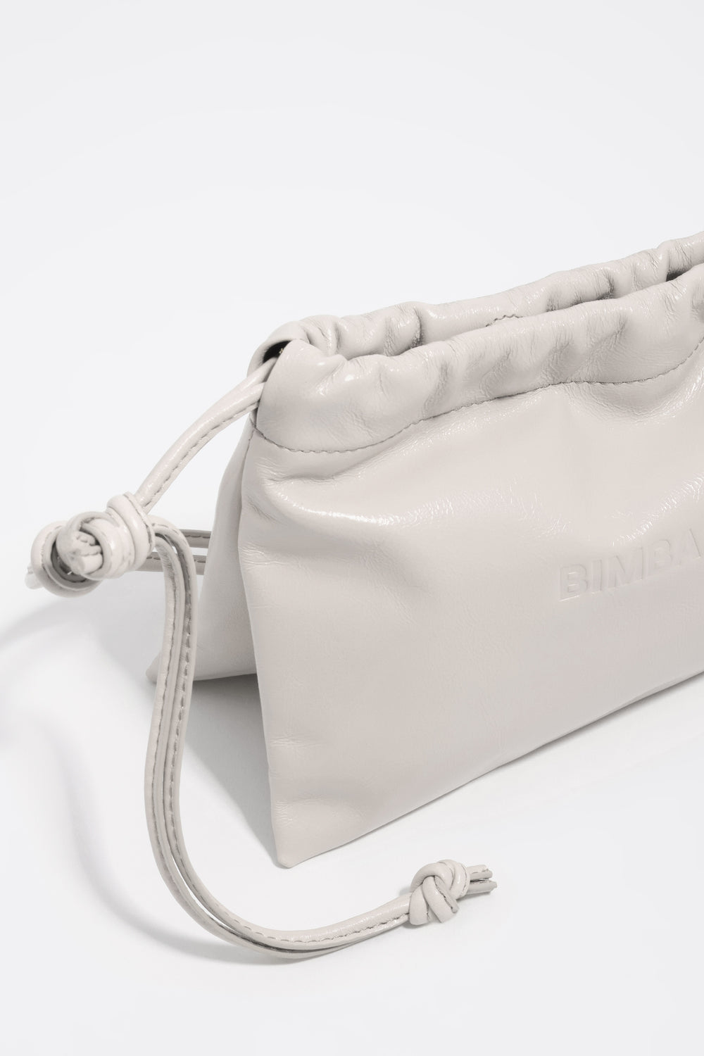 Ivory leather mini bag