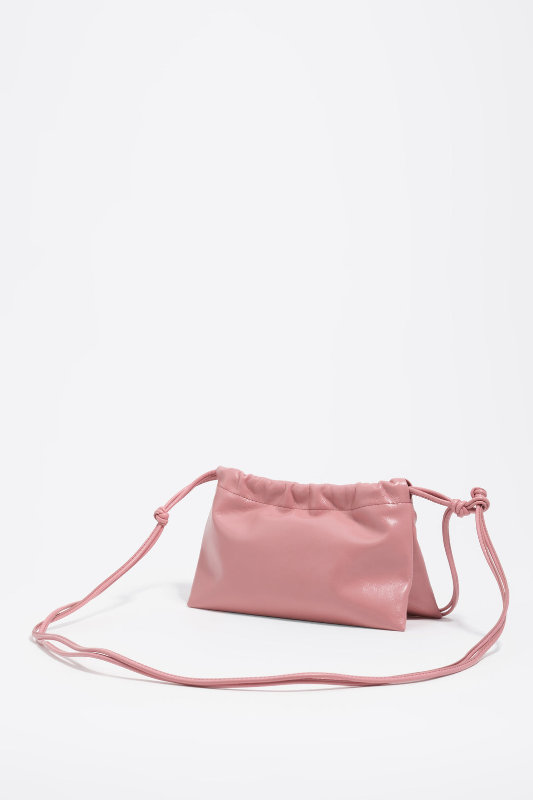 Mini pink leather bag