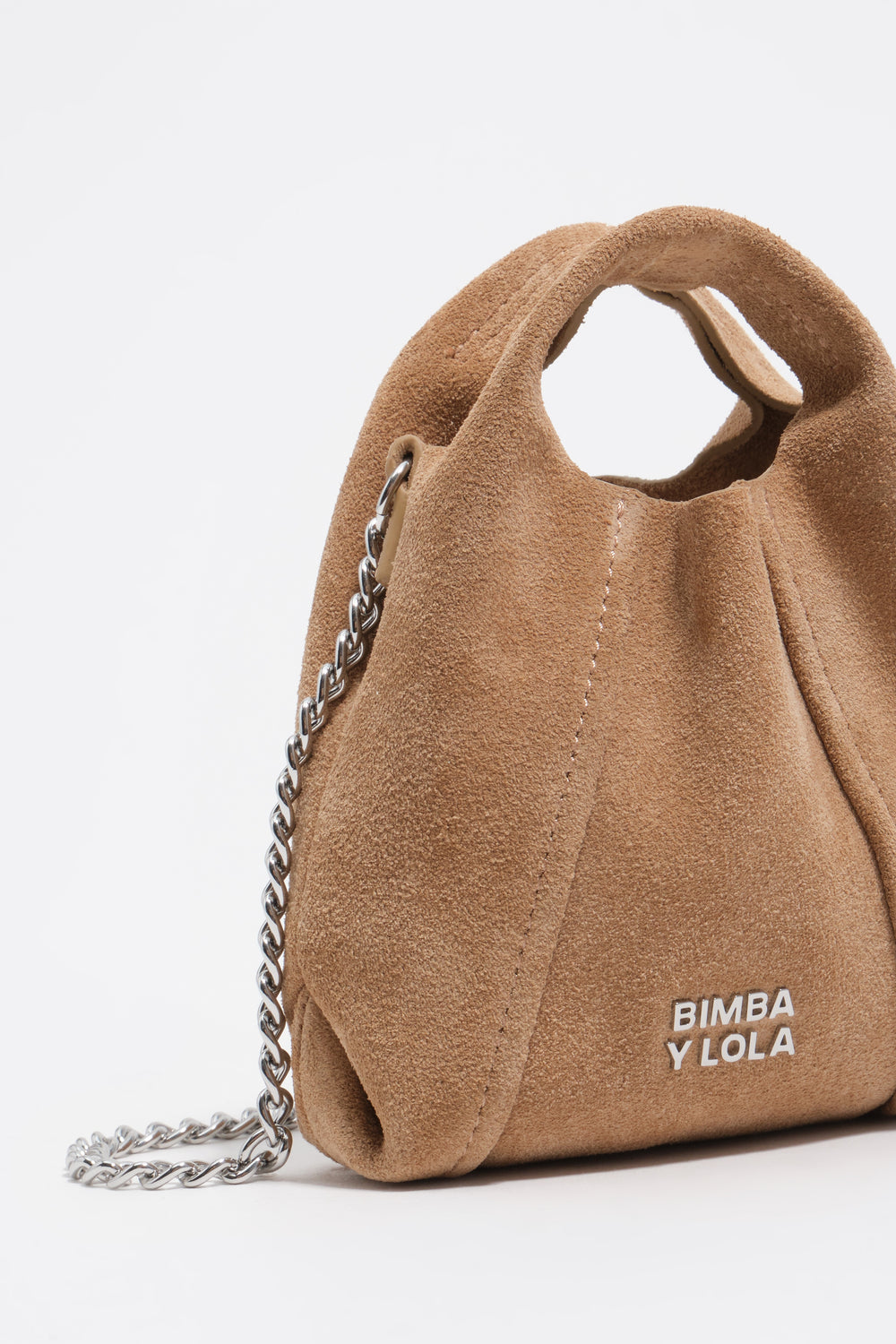 Natural micro leather paper bag