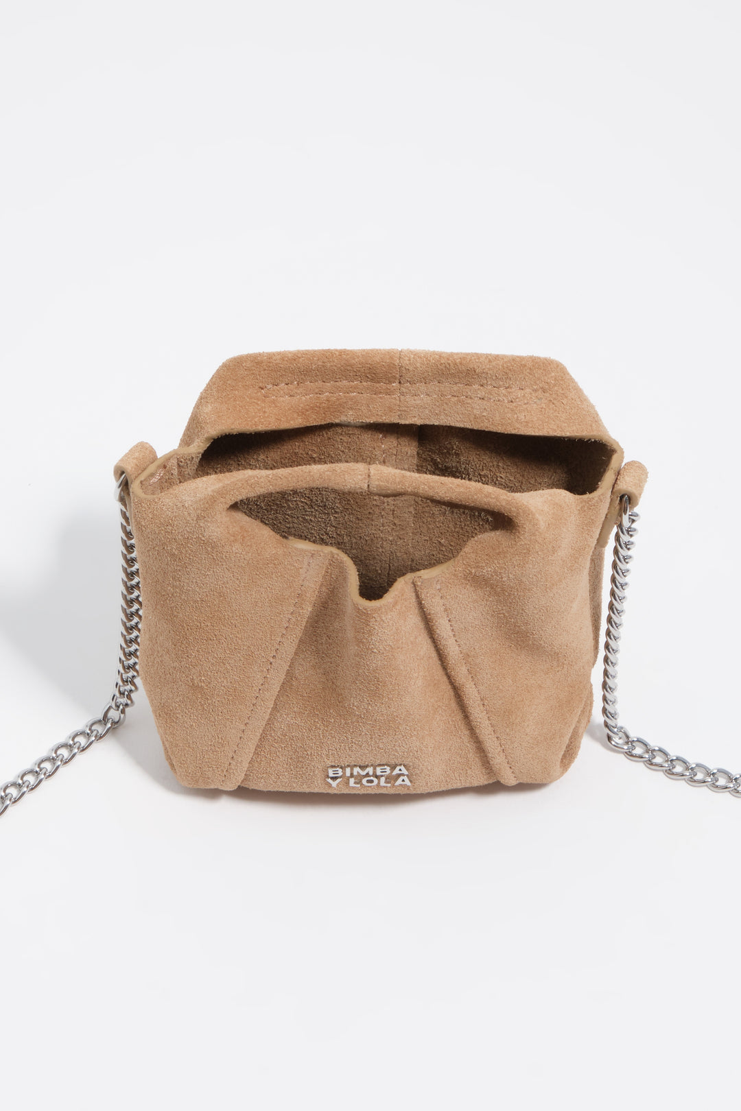 Natural micro leather paper bag