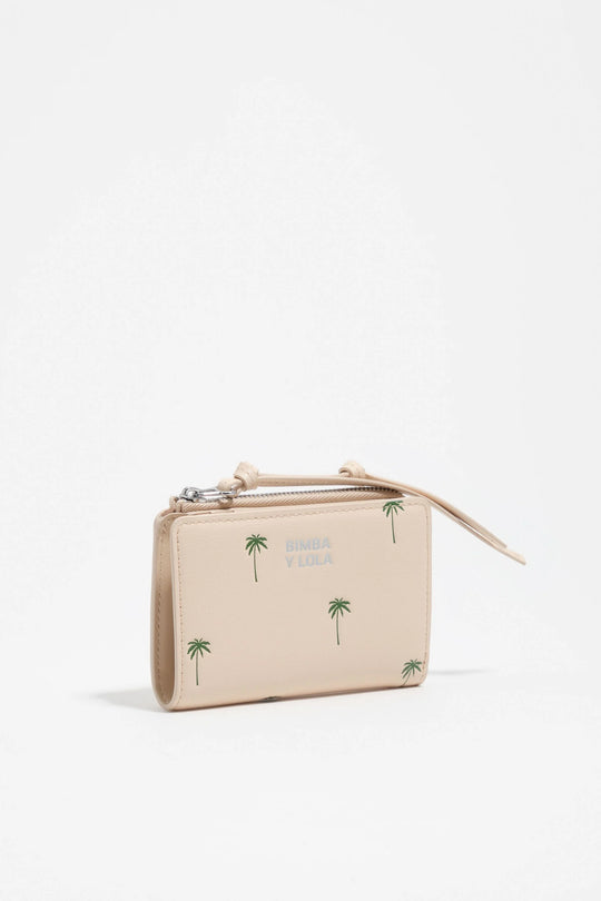 Walnut Palms compact purse