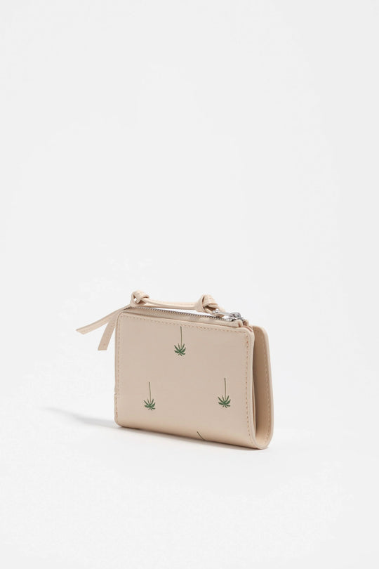 Walnut Palms compact purse