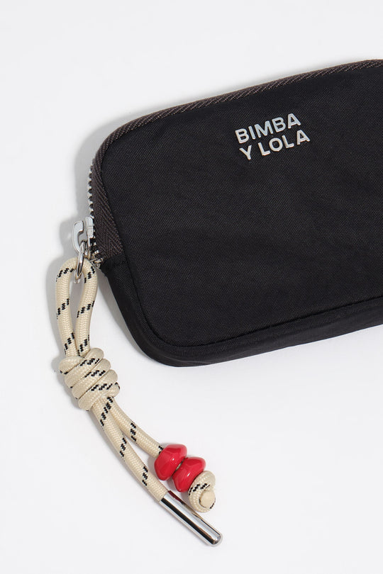 Graphite nylon coin purse