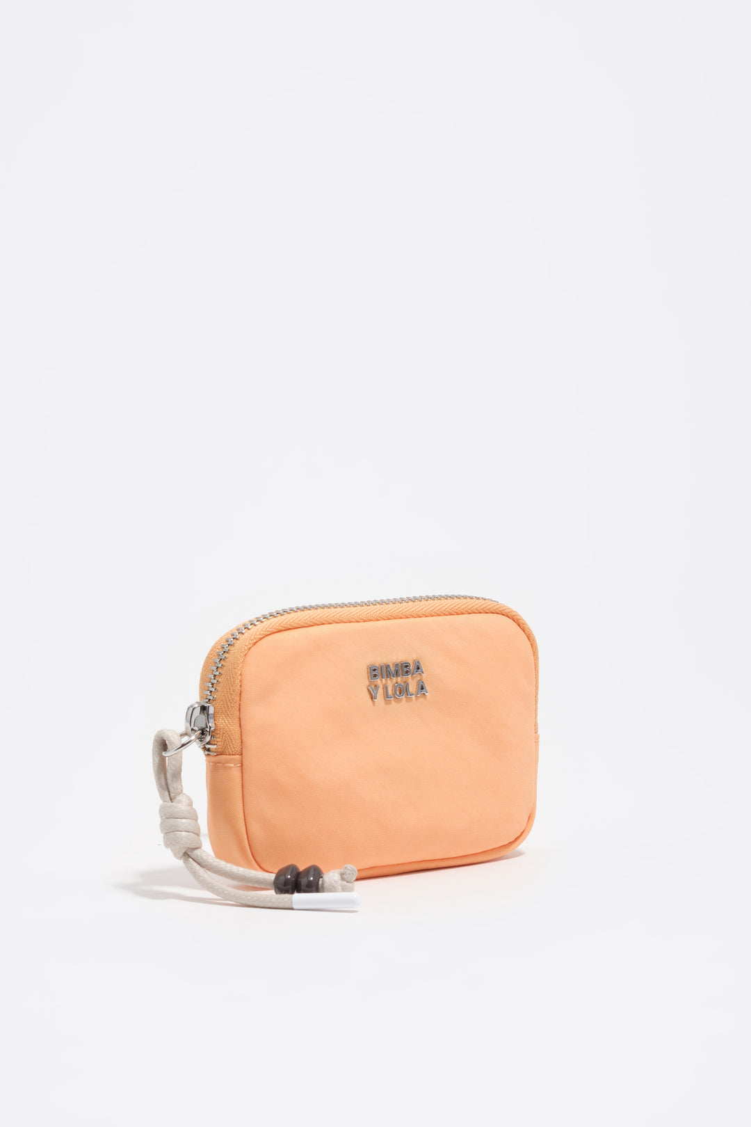 Orange sorbet nylon coin purse