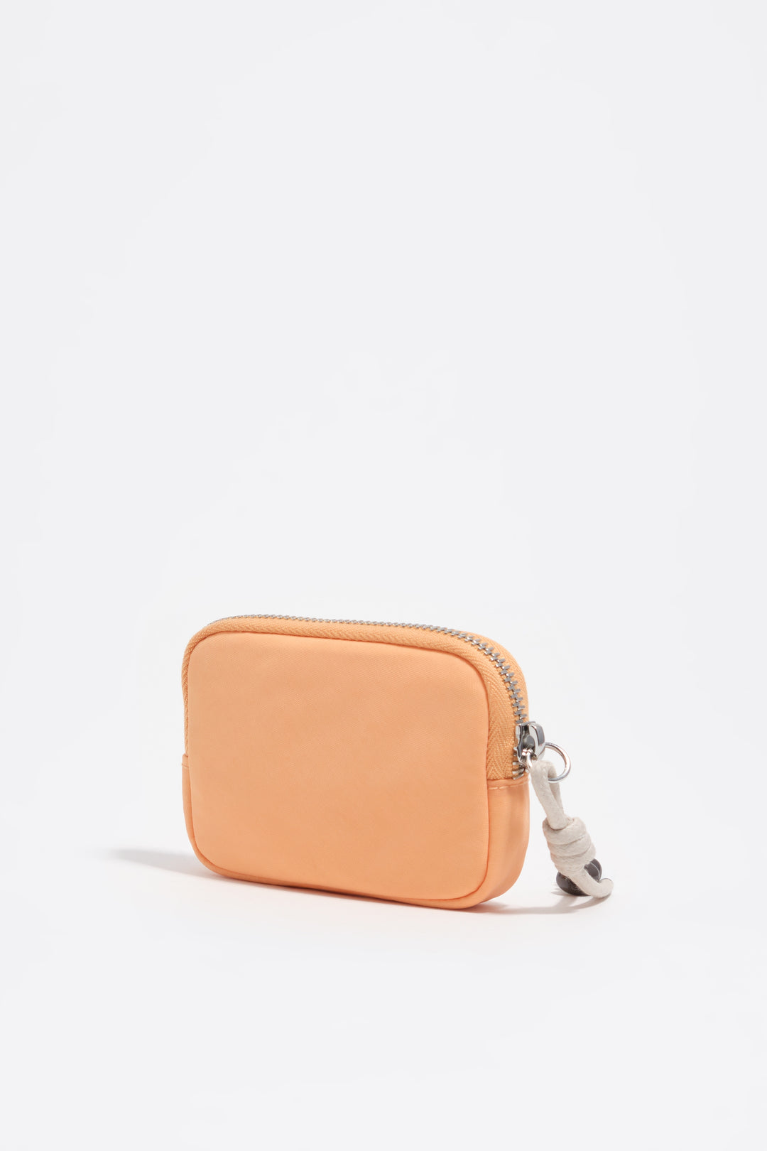 Orange sorbet nylon coin purse