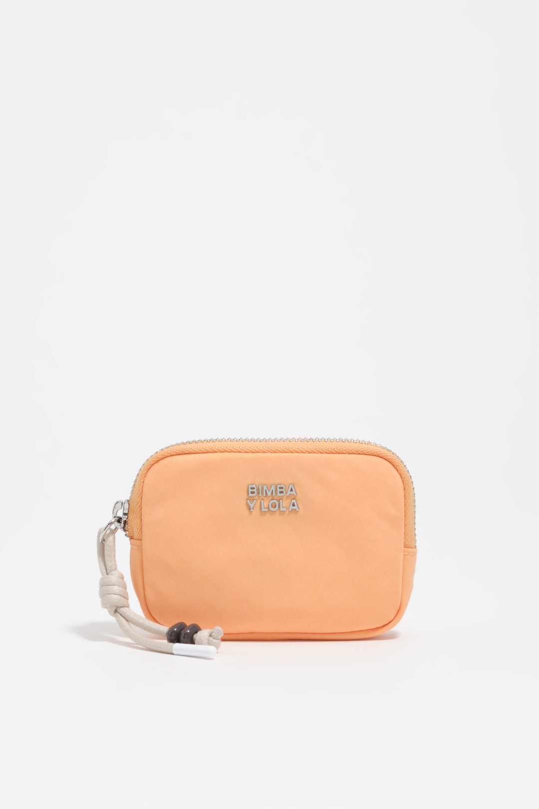 Orange sorbet nylon coin purse