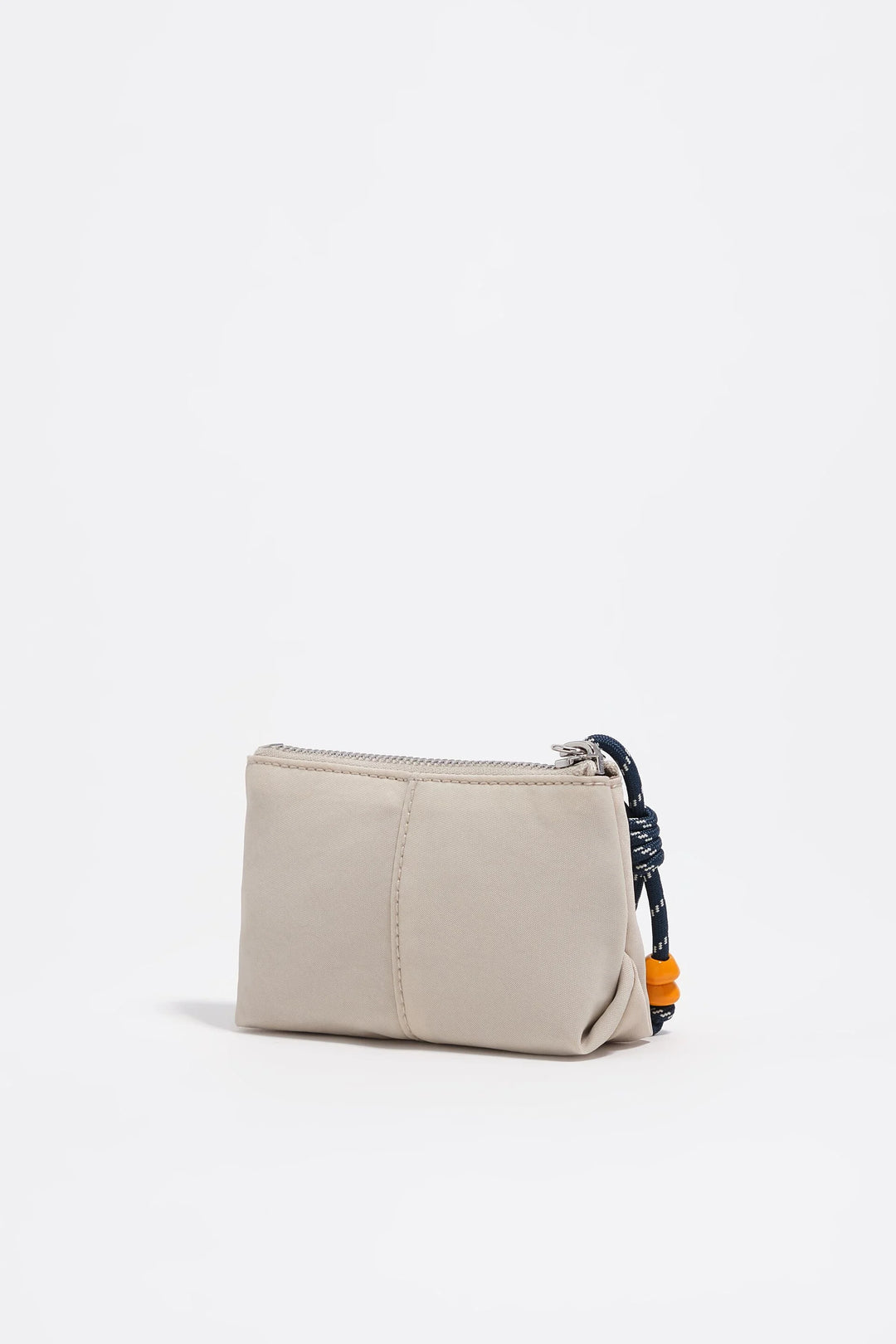 Stone white nylon coin purse