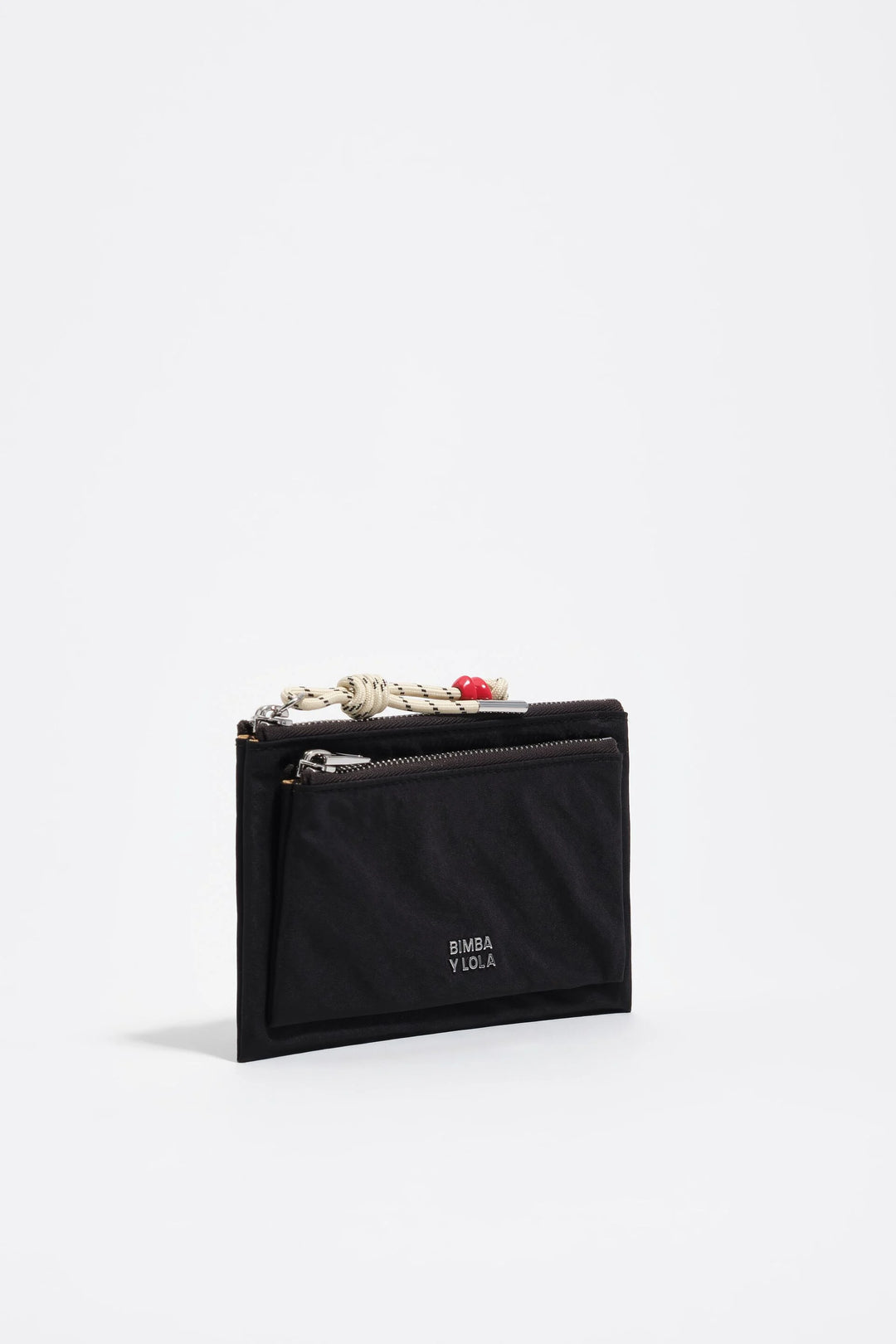 Graphite nylon Pocket purse
