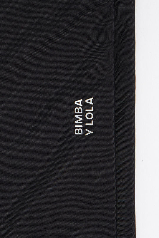 Graphite nylon Pocket purse