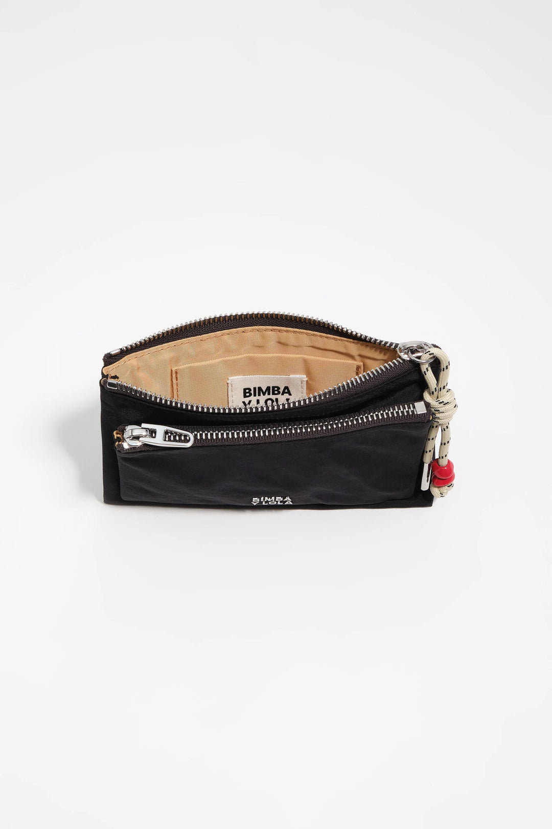 Graphite nylon Pocket purse