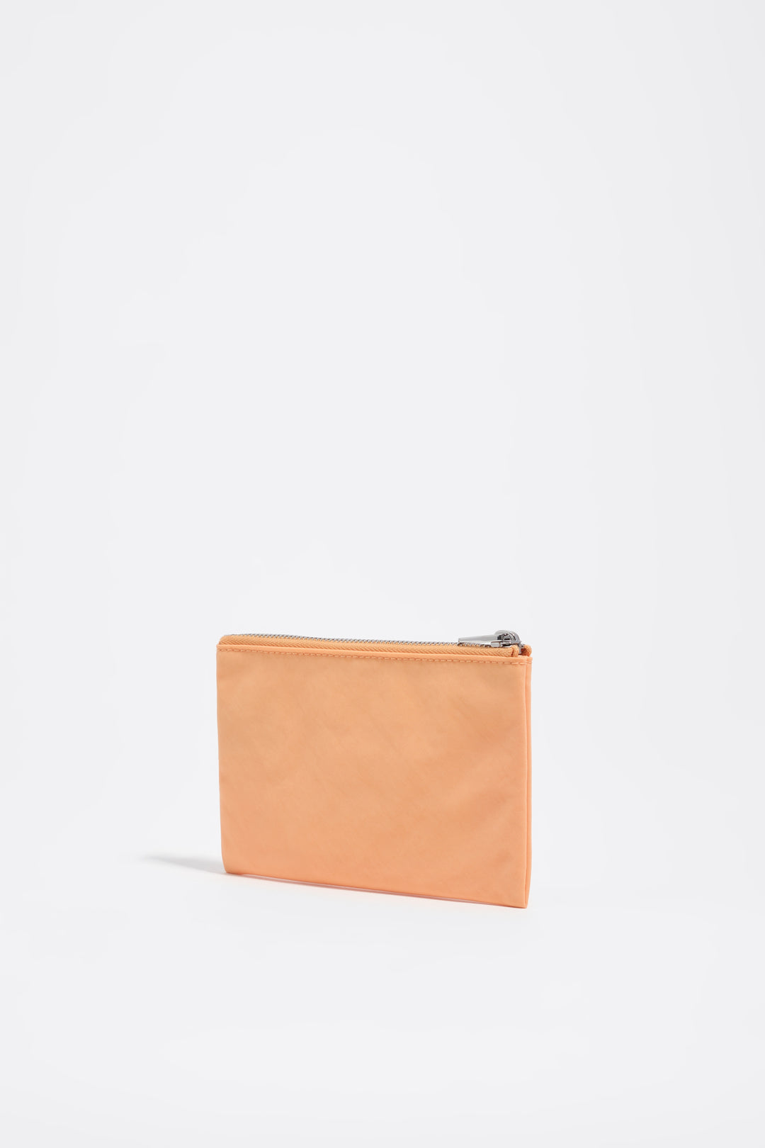 Orange sorbet nylon purse