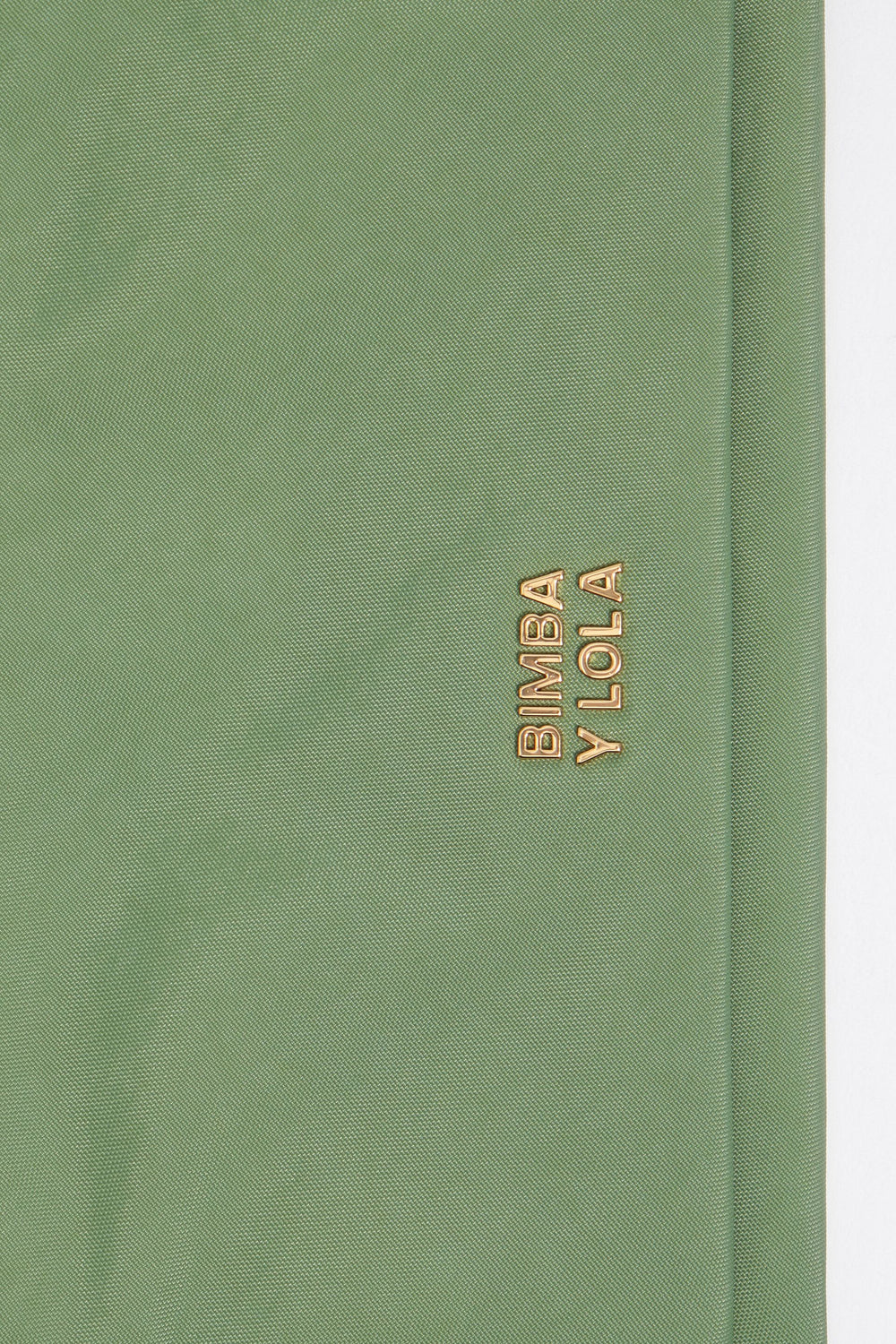 Green nylon Pocket purse