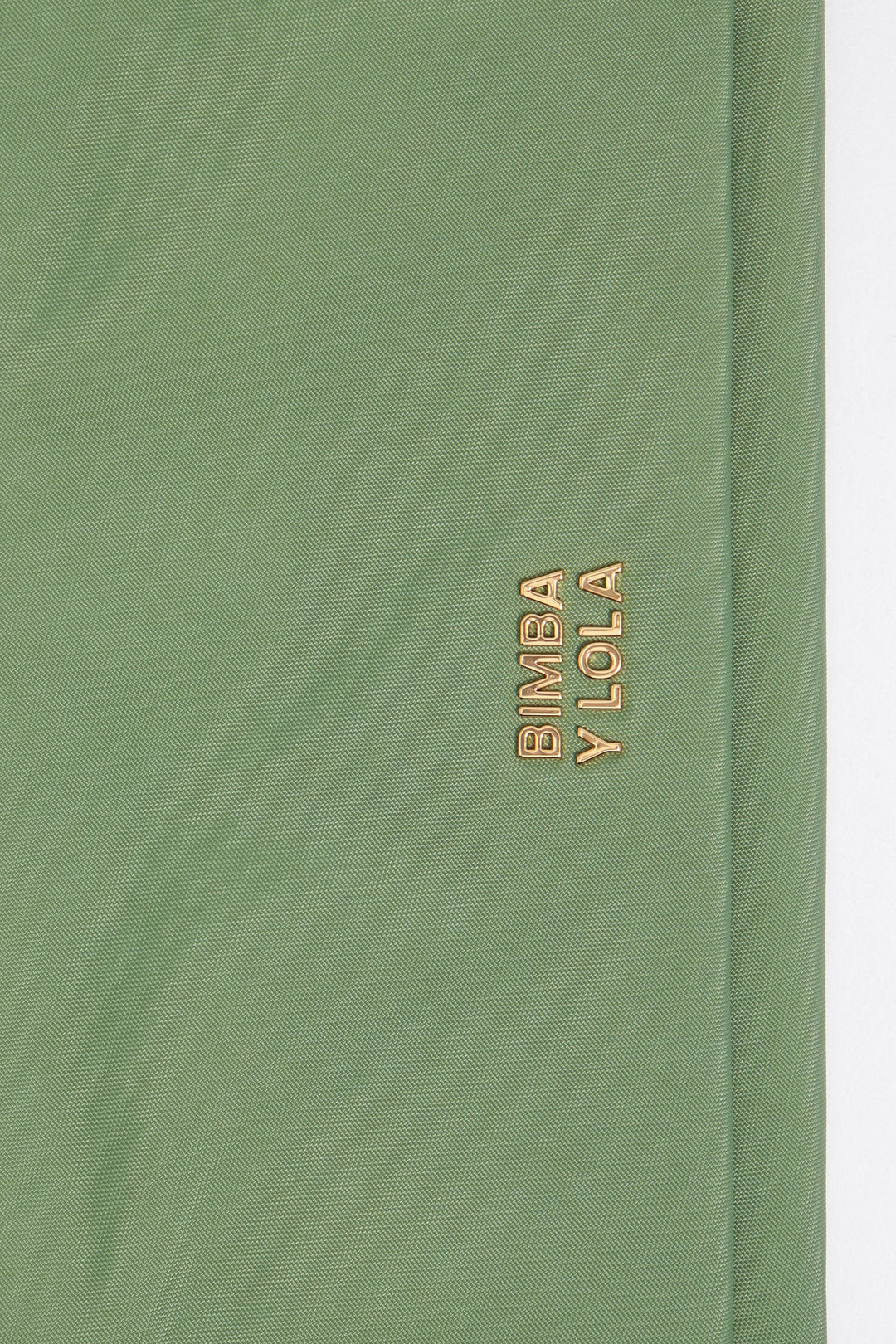 Green nylon Pocket purse