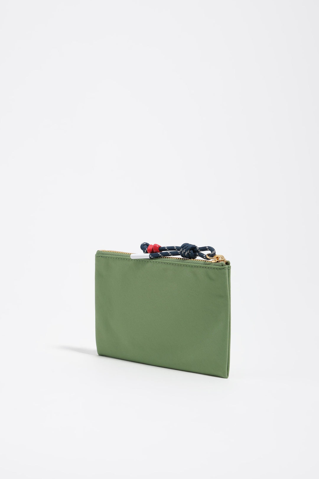 Green nylon Pocket purse