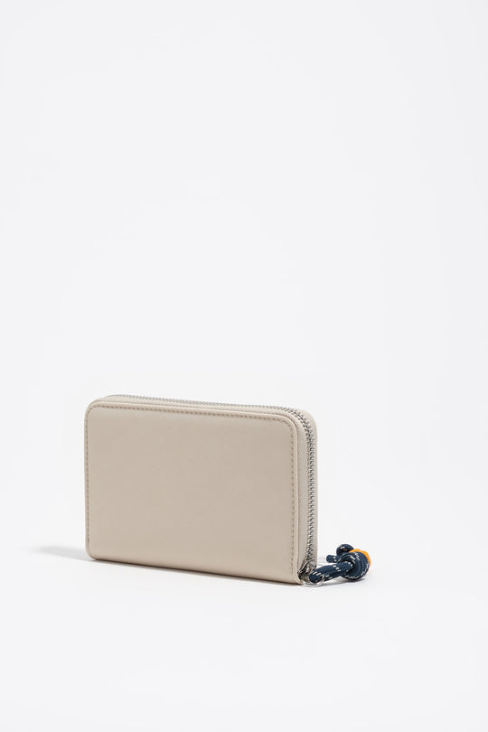 Medium white stone wallet