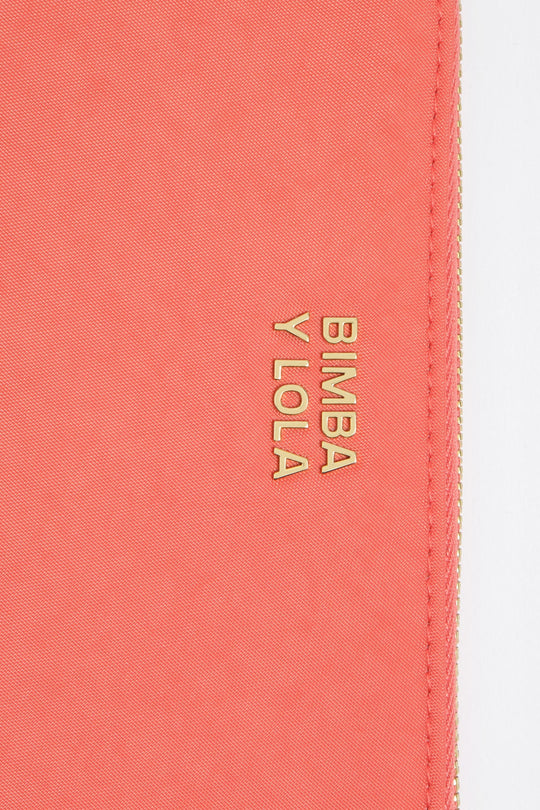Large coral wallet