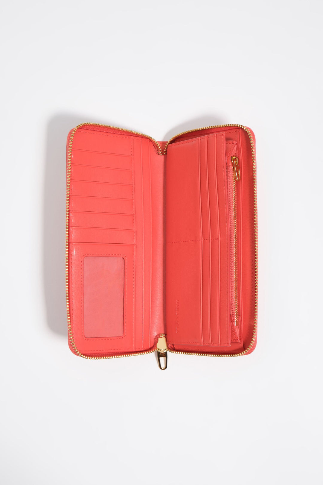 Large coral wallet