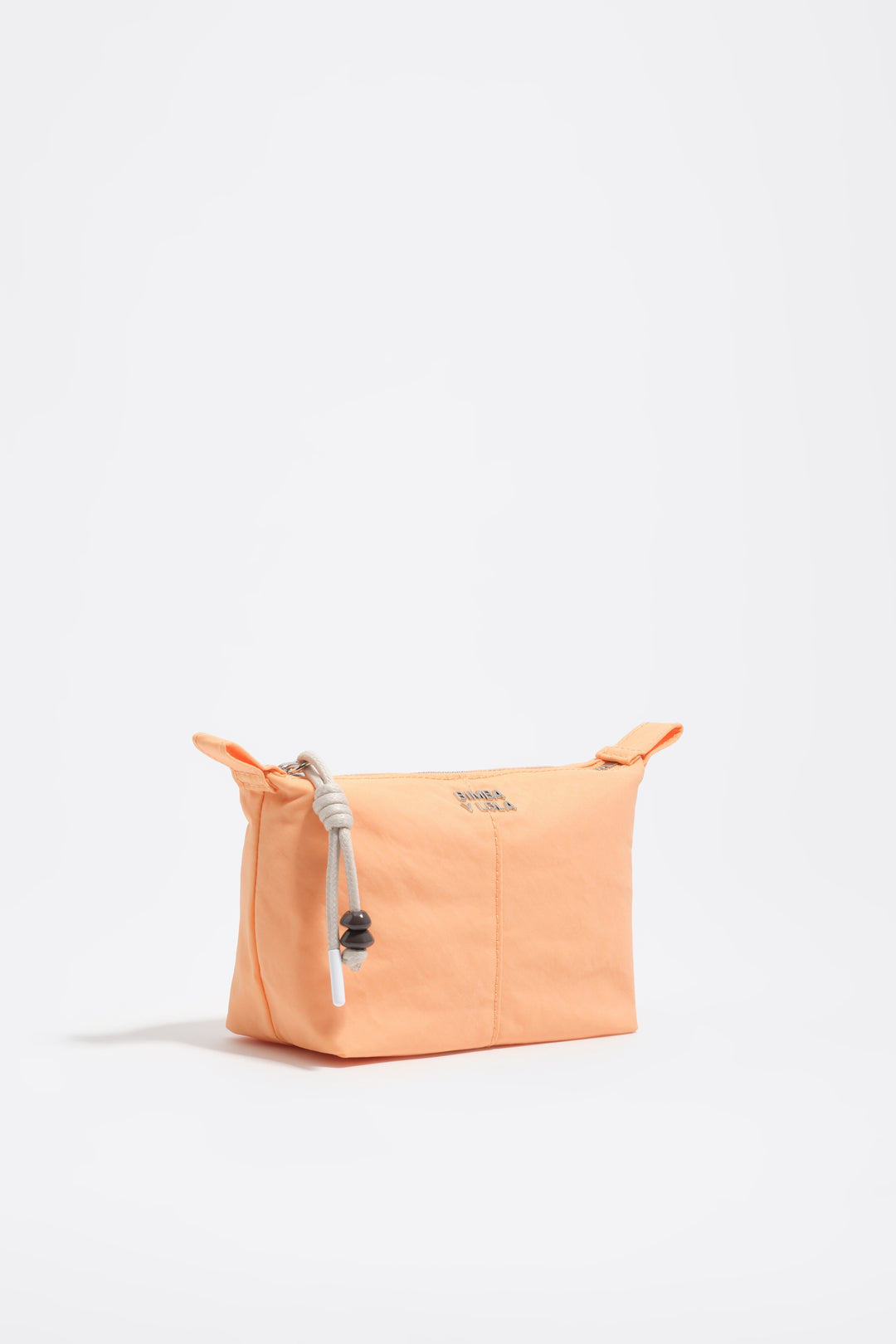 Orange sorbet nylon Trapecio make-up case