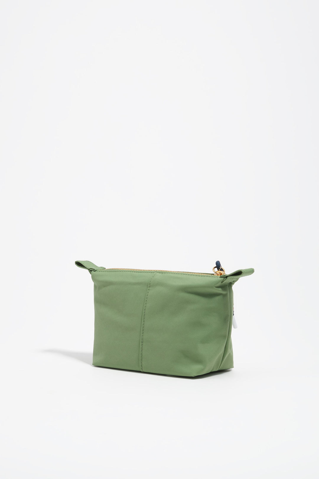 Green nylon Trapecio make-up case