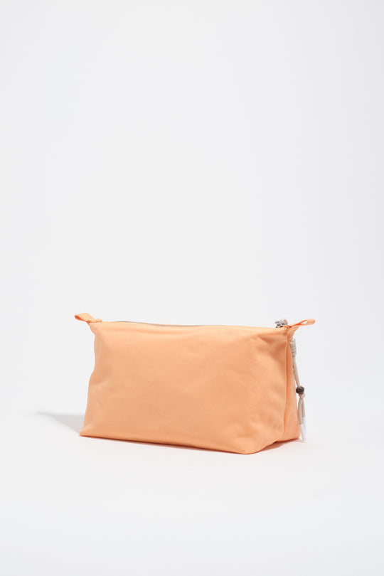 Orange sorbet nylon Trapecio make-up case