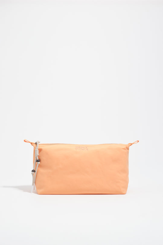 Orange sorbet nylon Trapecio make-up case