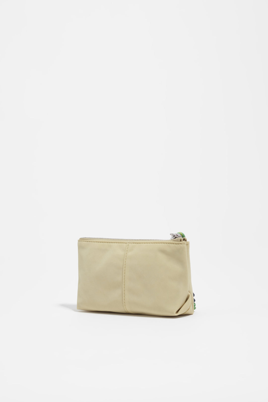 Apple green nylon coin purse