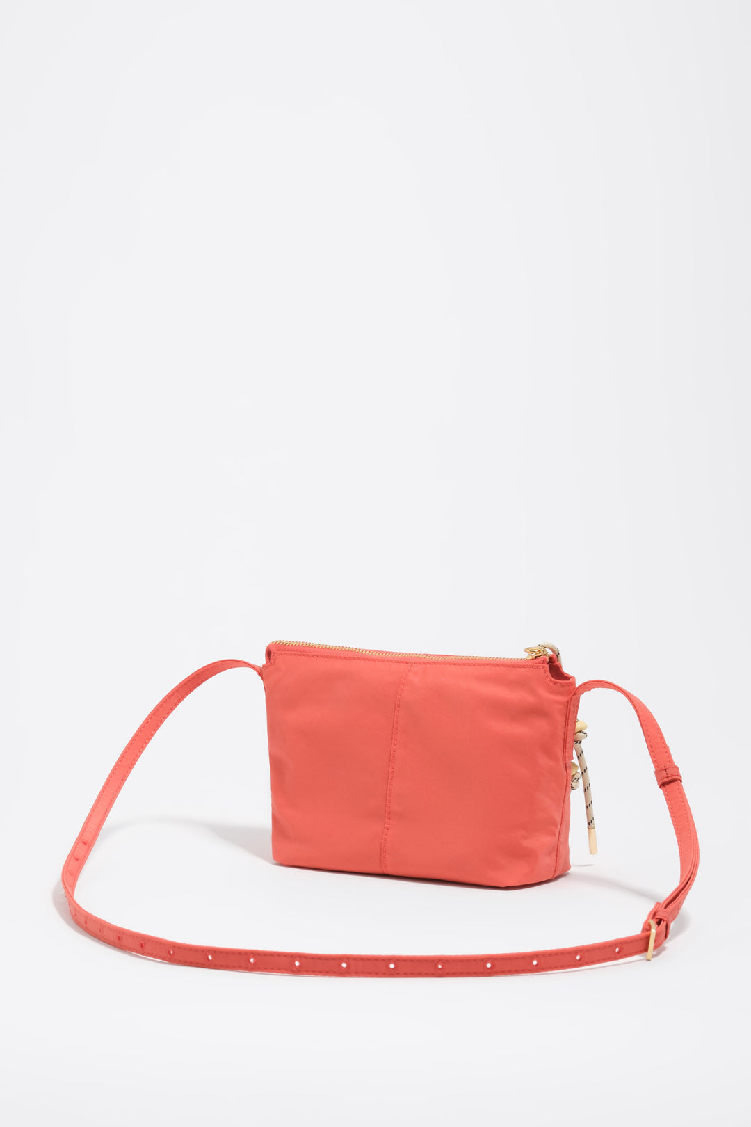 Coral nylon mini bag