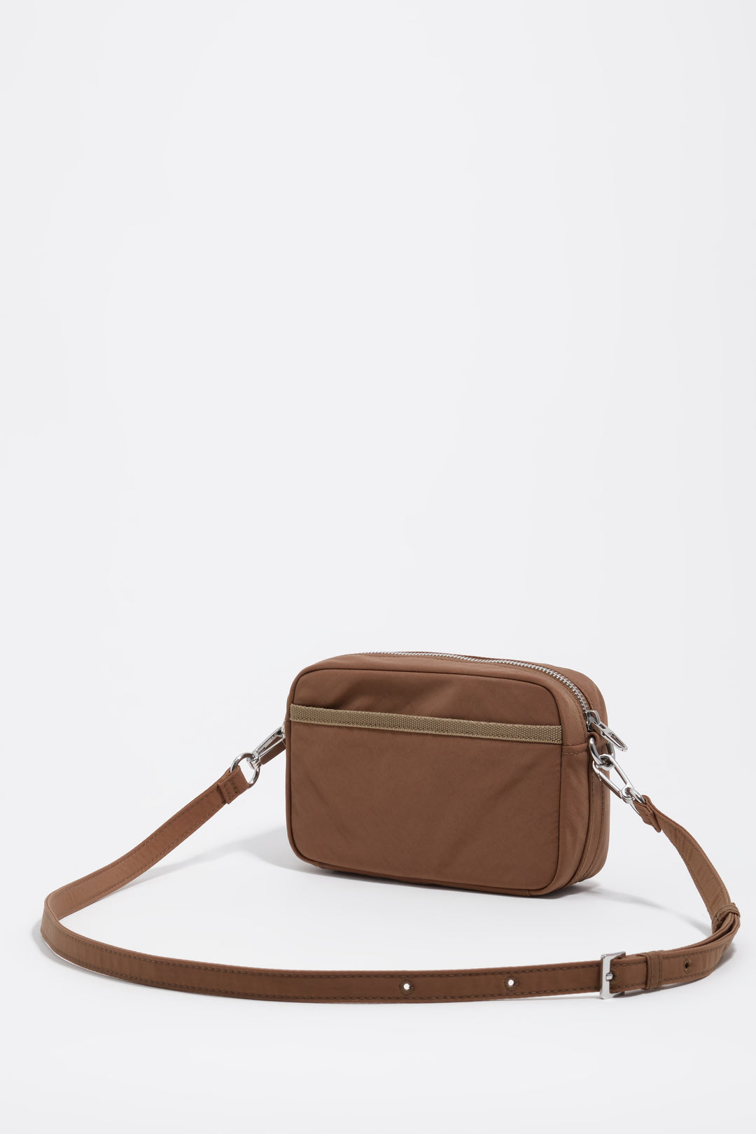 Turrón nylon mini crossbody bag
