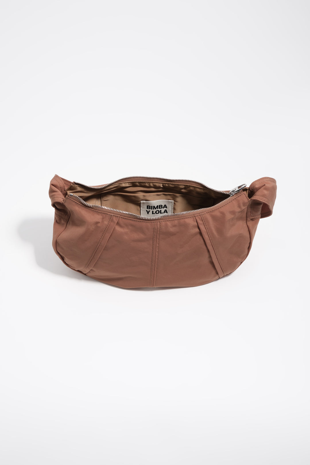 Tan medium moon bag