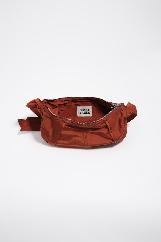 Rust medium moon bag