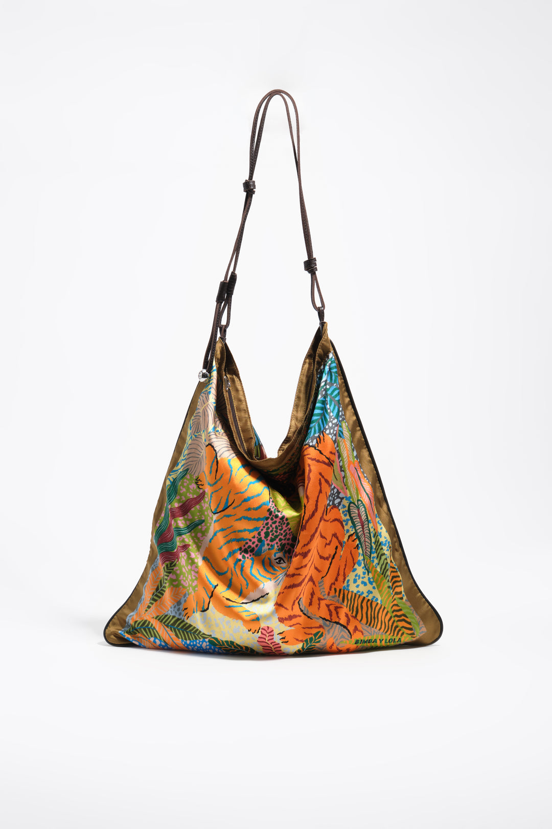 Wild woven shoulder bag