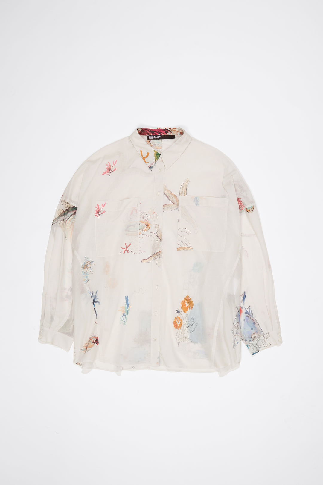 Off-white Seabed cotton oversize shirt