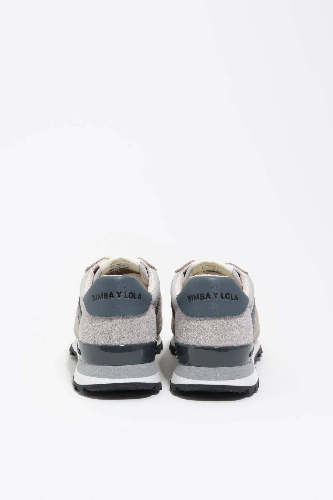 Dark gray suede and nylon 13 19 technical sneaker