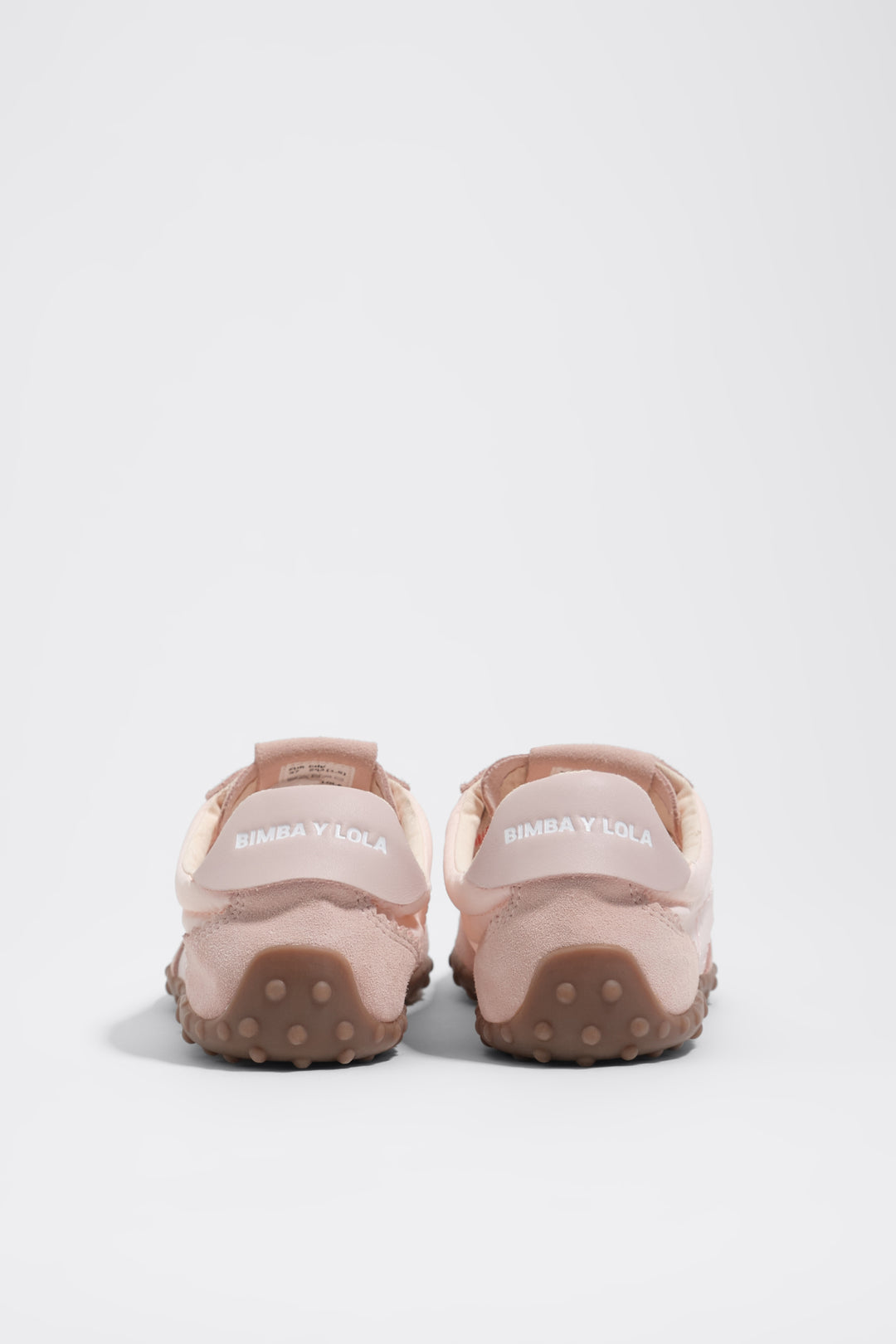 Pink suede and nylon 13 29 sneaker