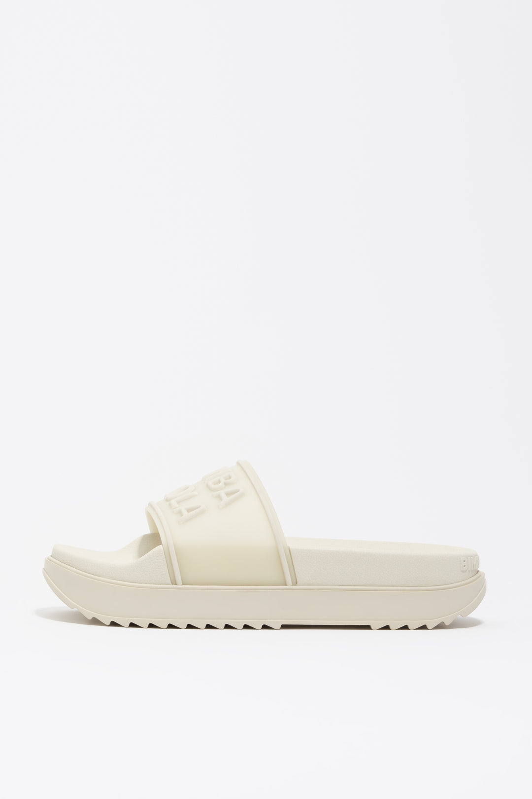 White platform flip-flop