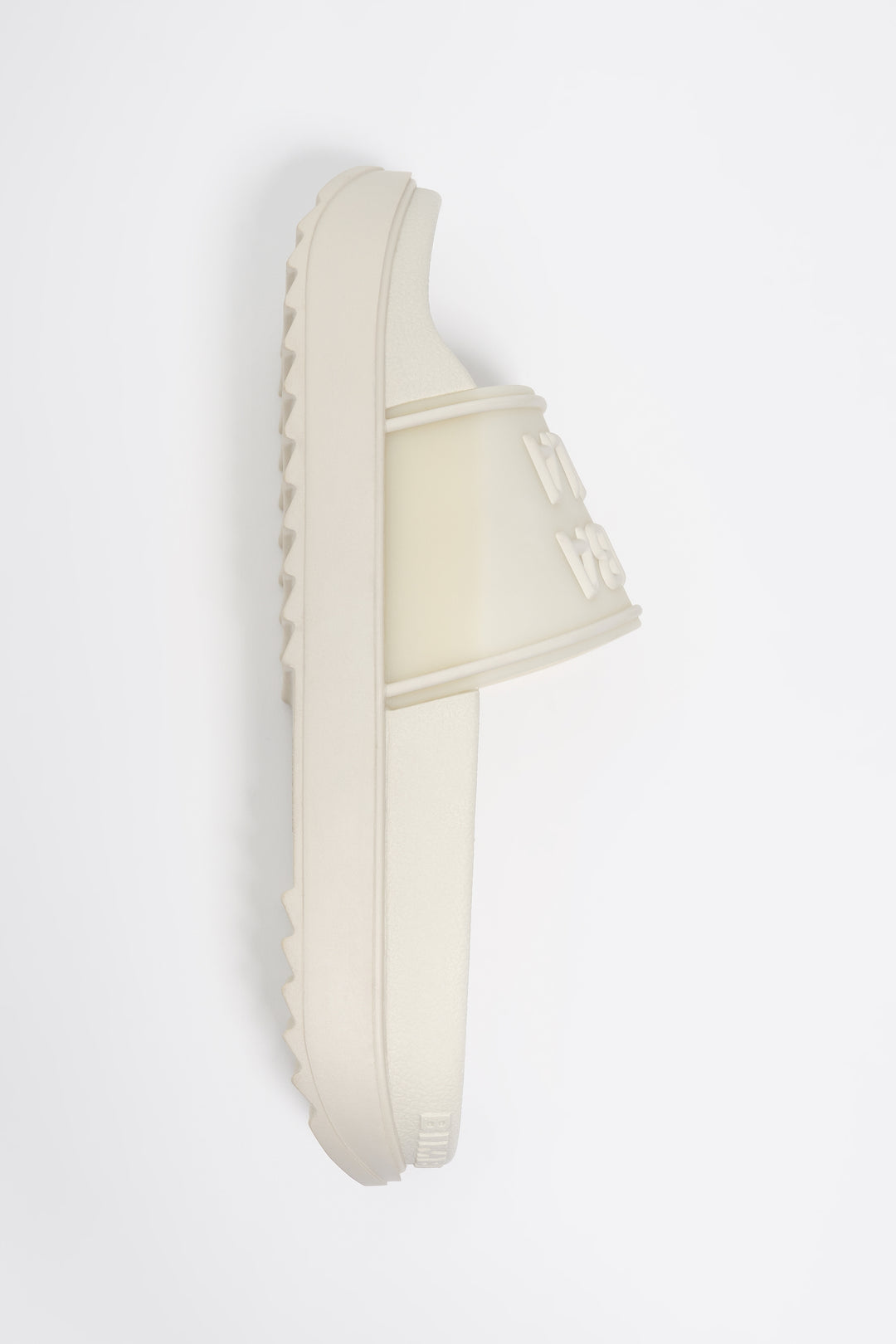 White platform flip-flop