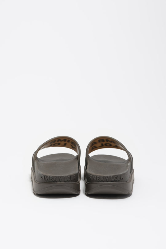 Chocolate platform flip-flop