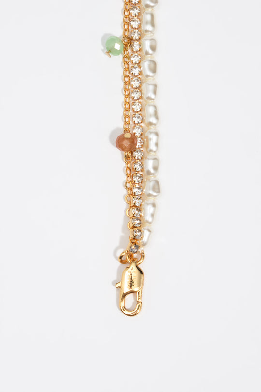 perlas y piedras logo corazón